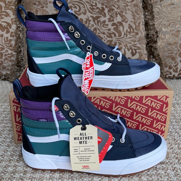 Vans Sk8-Hi Mte 2.0 Dx Dress Blues/Jasper Men’s - Picture 2 of 16